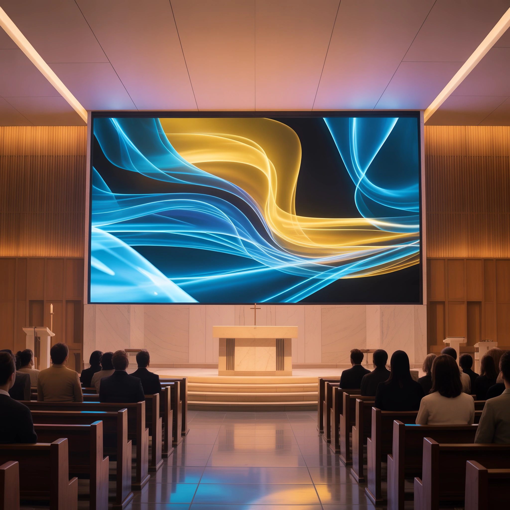 Church Interior Worship