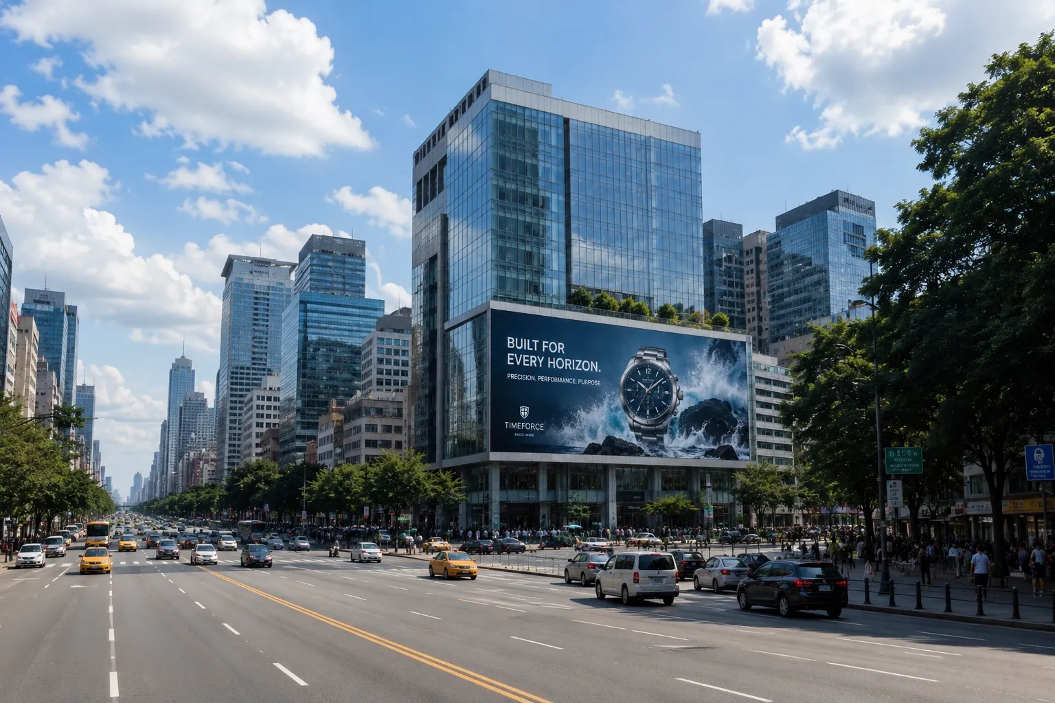Dynamic Advertising LED
