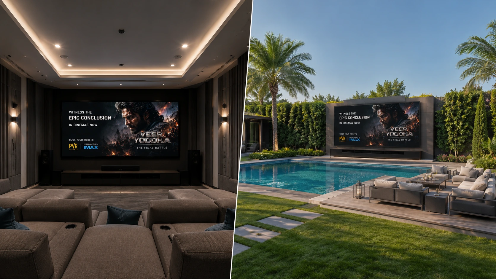 Cinematic Display Setup