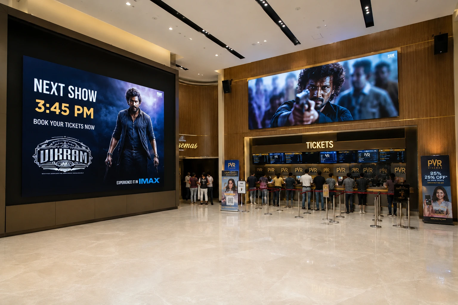 Cinematic Display Setup