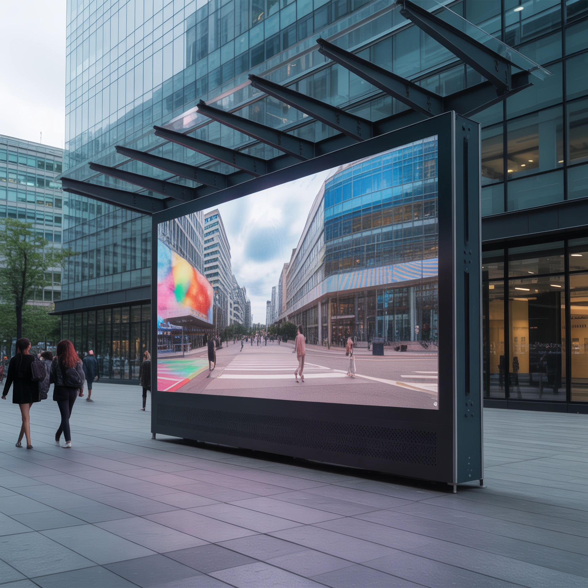 Corporate LED Video Wall Installation